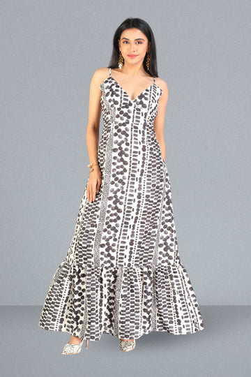 Monochrome Mirage Maxi