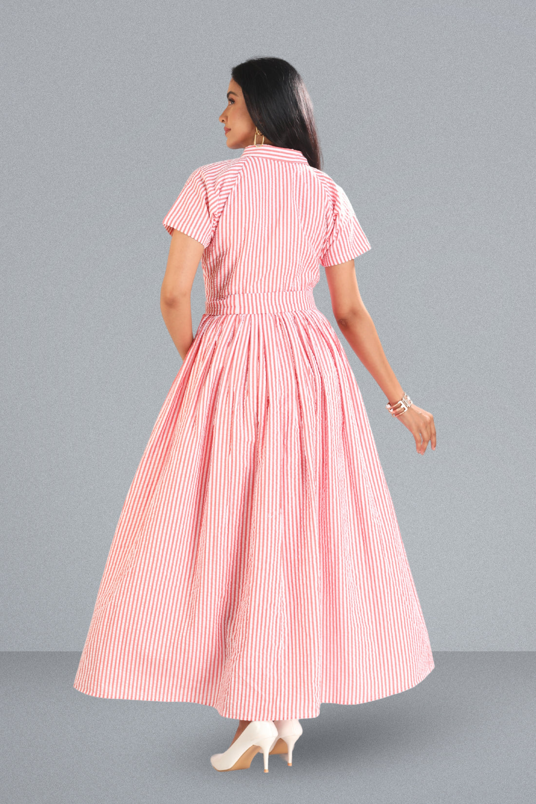 Riviera Stripe Maxi Dress
