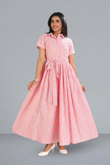 Riviera Stripe Maxi Dress