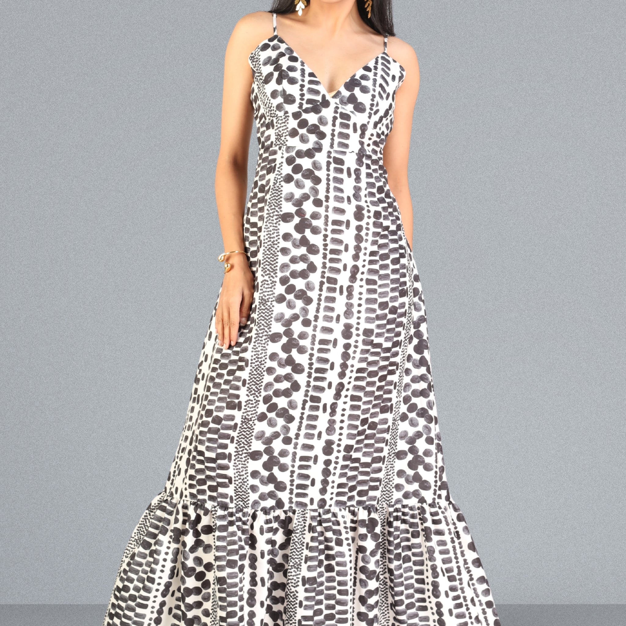 Monochrome Mirage Maxi