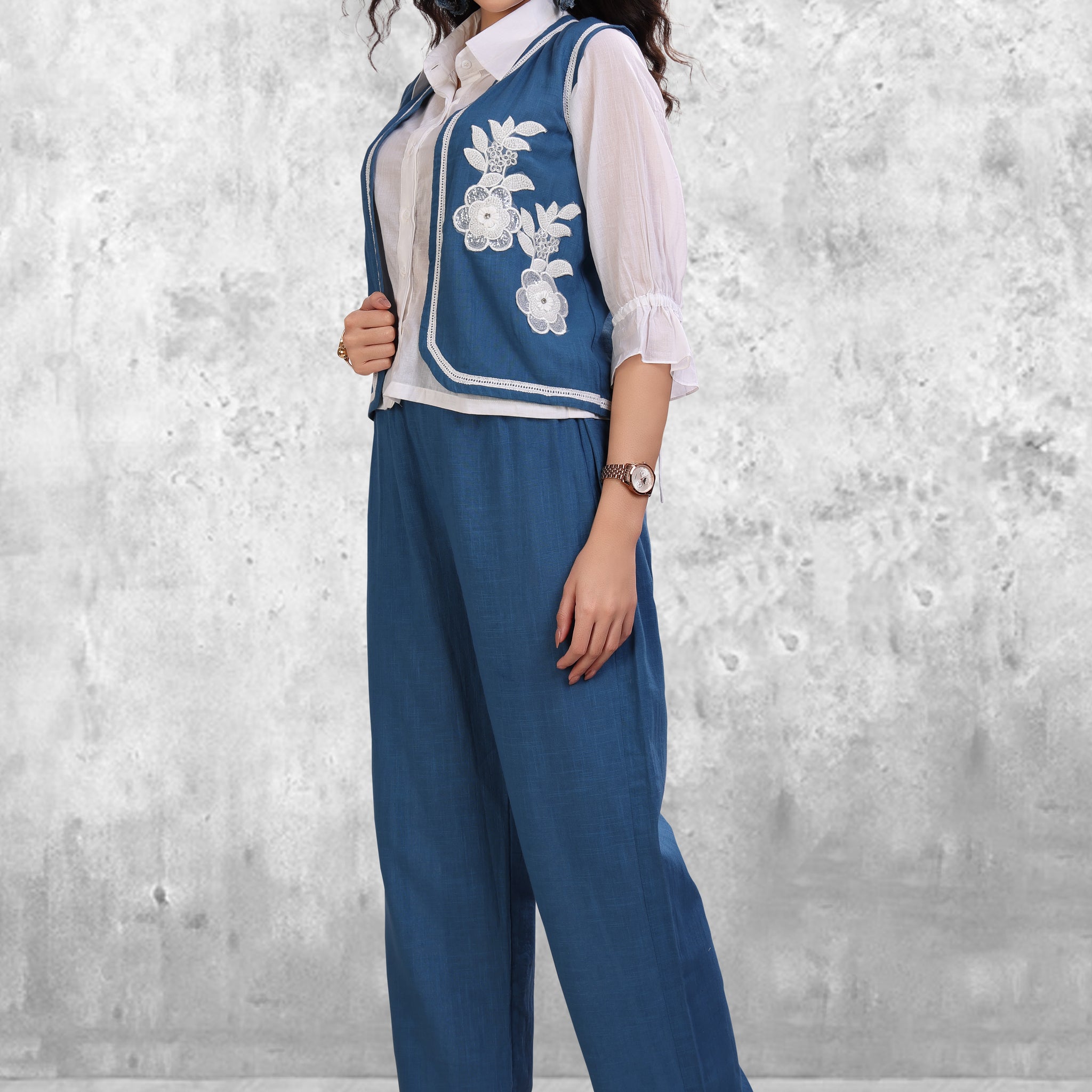 Indigo Bloom Co-ord