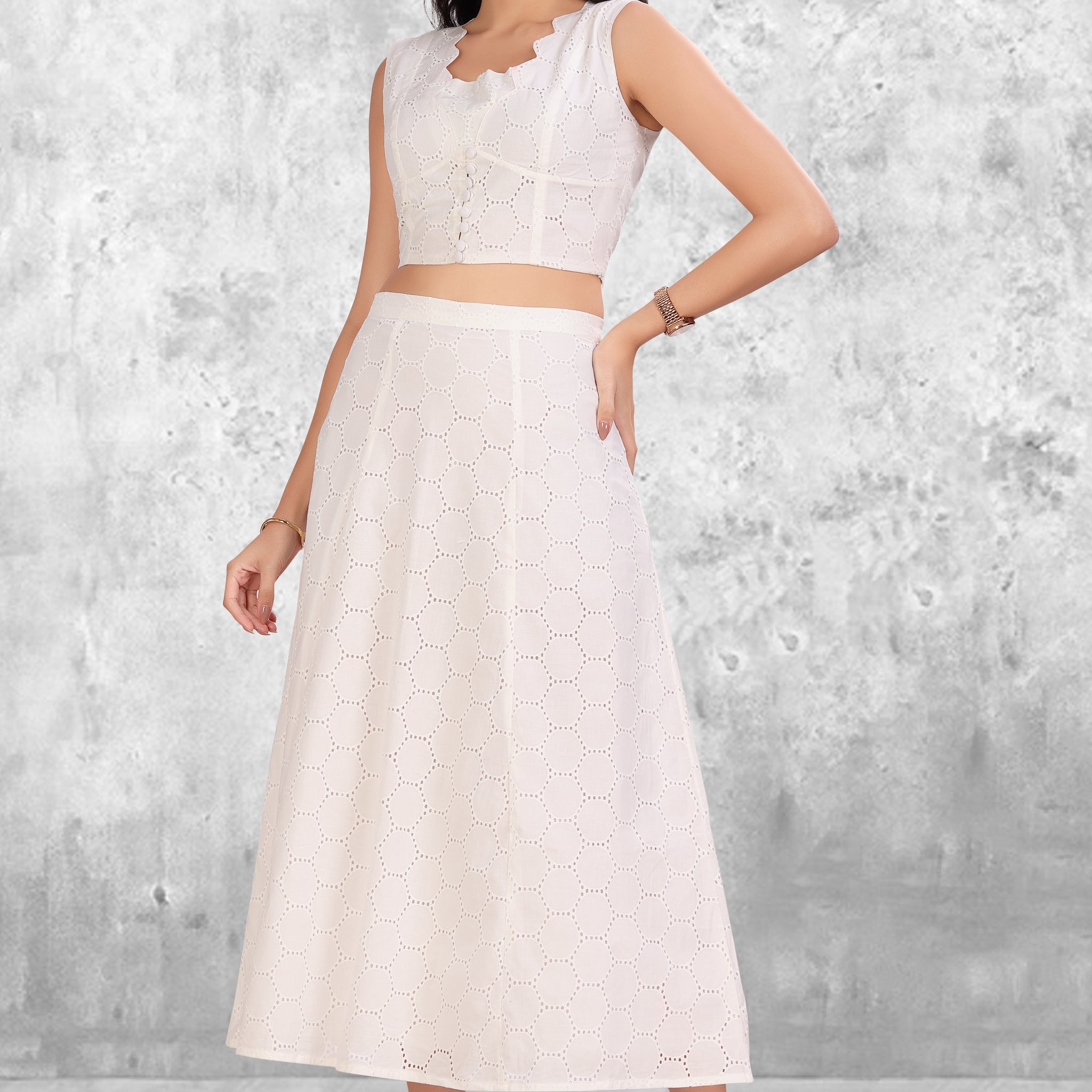 Ivory Garden Co-ord Set